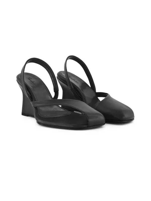 09 Eline Wedge | Black sold by Paris Georgia
