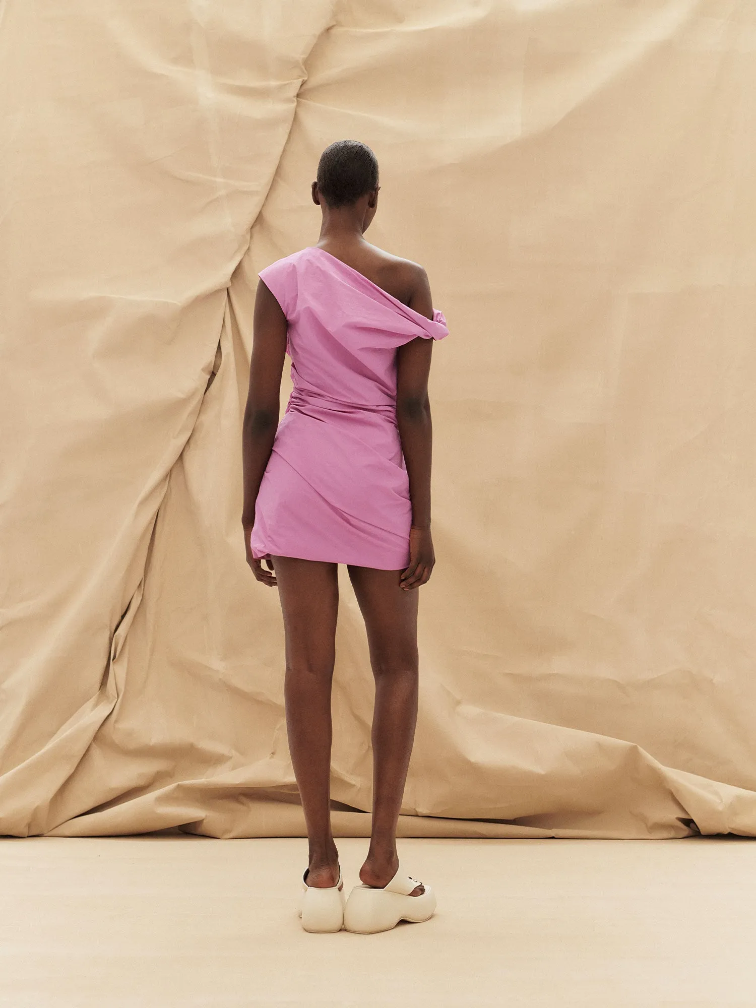 07 REMMY MINI DRESS | BARBIE PINK sold by Paris Georgia product image thumbnail 5