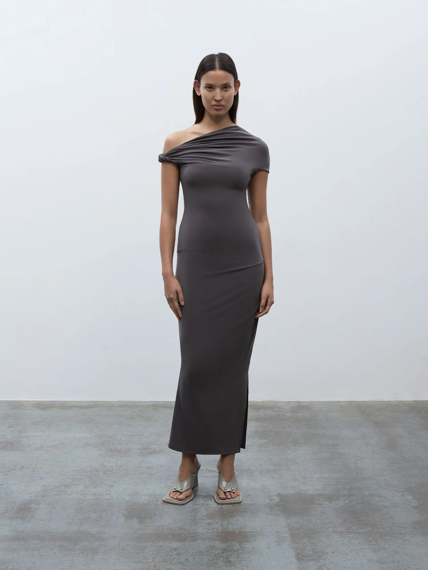 Elemental Ida Dress | Mushroom sold by Paris Georgia product image thumbnail 4