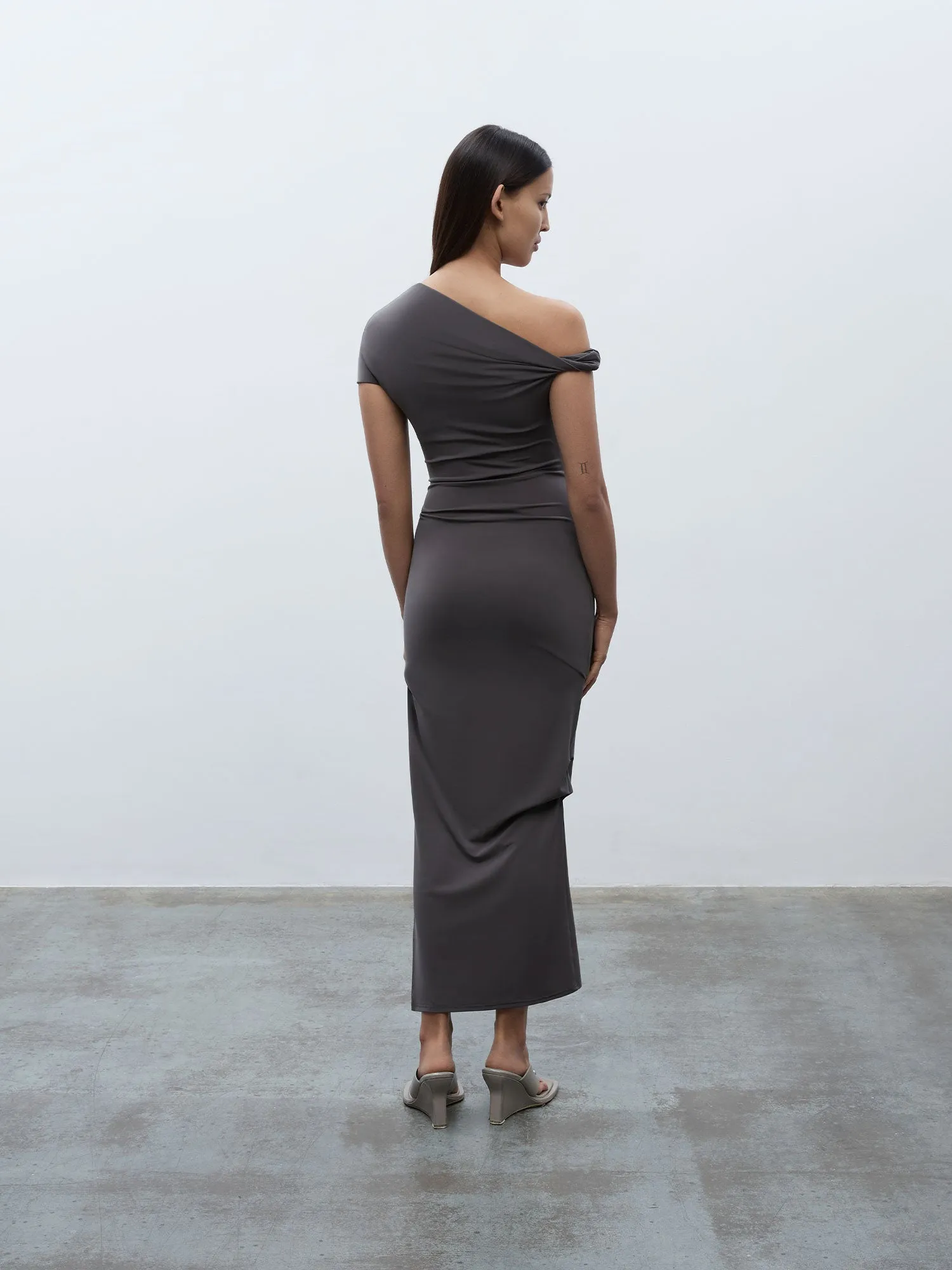 Elemental Ida Dress | Mushroom sold by Paris Georgia product image thumbnail 3