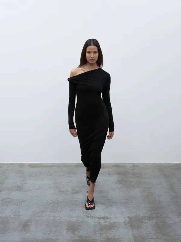 Elemental Manahou Dress | Black made by Paris Georgia