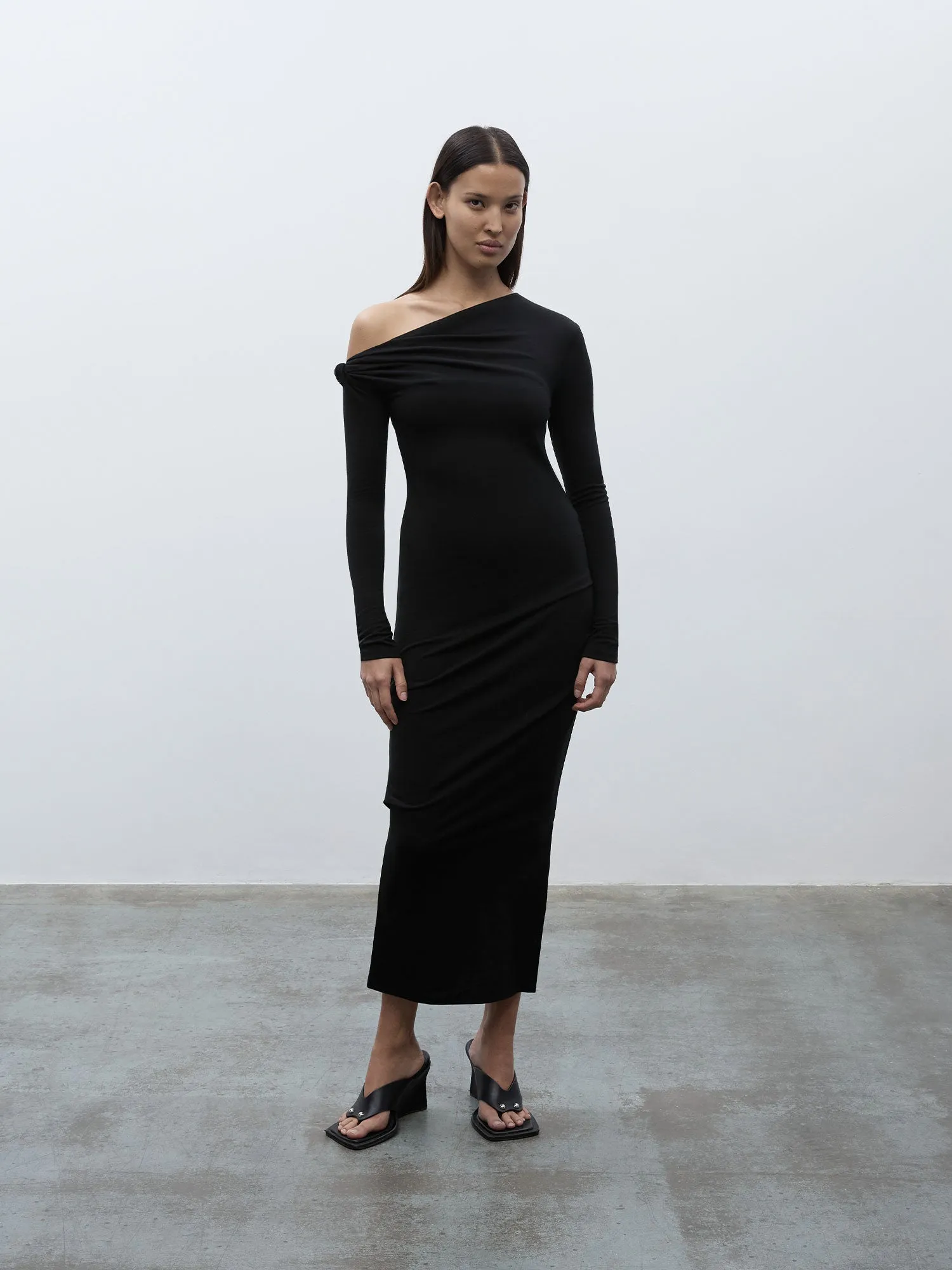 Elemental Manahou Dress | Black sold by Paris Georgia product image thumbnail 4