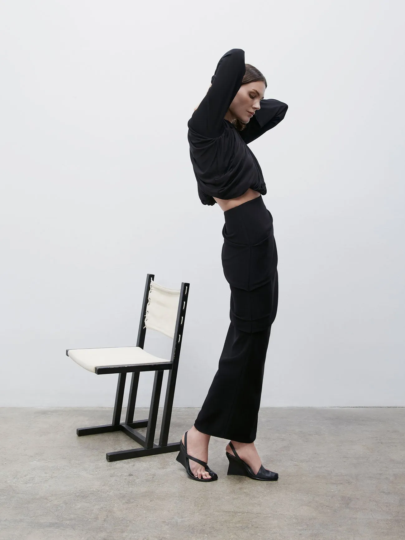 09 Remmy Skirt | Black sold by Paris Georgia