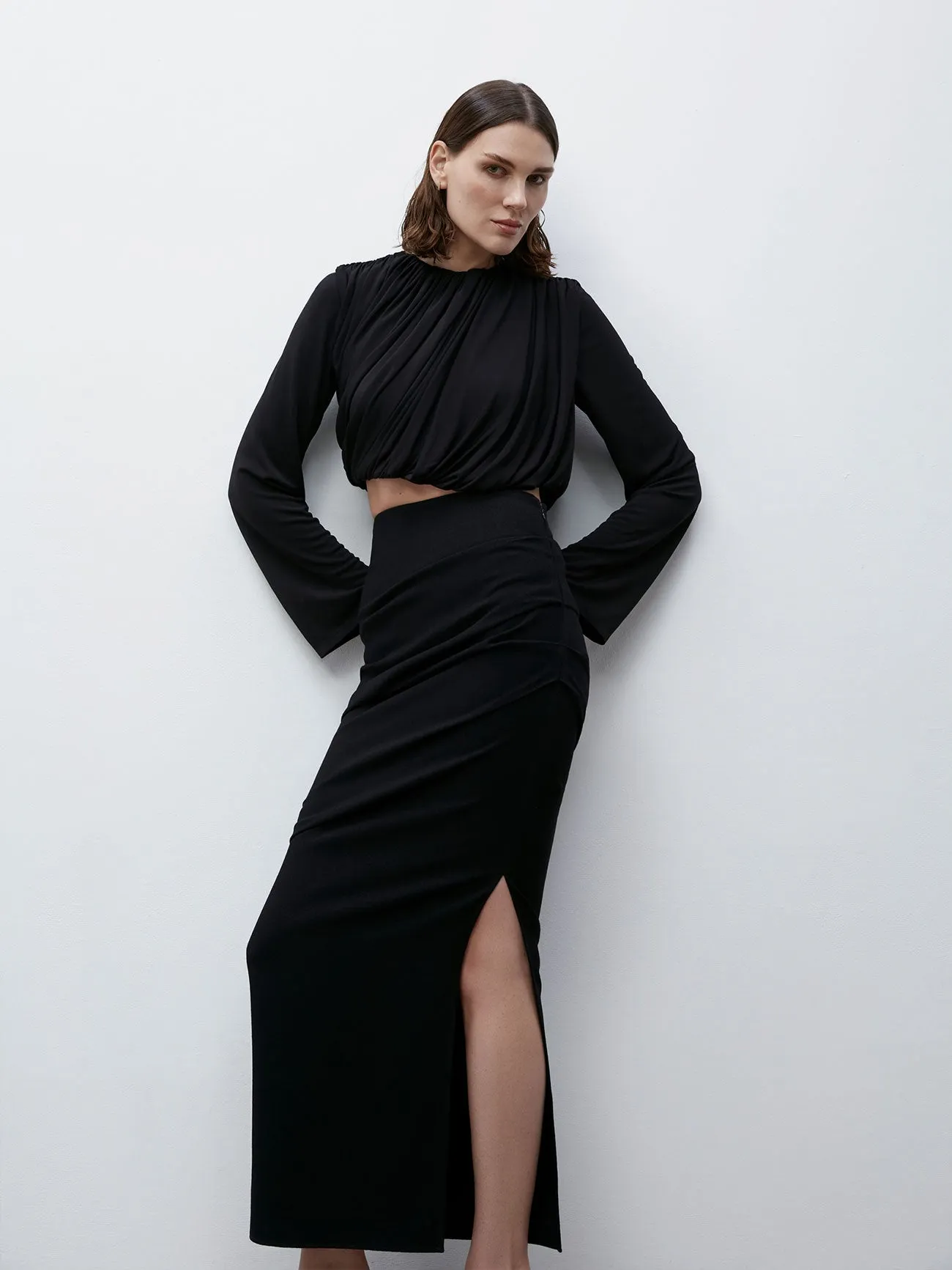 09 Remmy Skirt | Black sold by Paris Georgia product image thumbnail 3