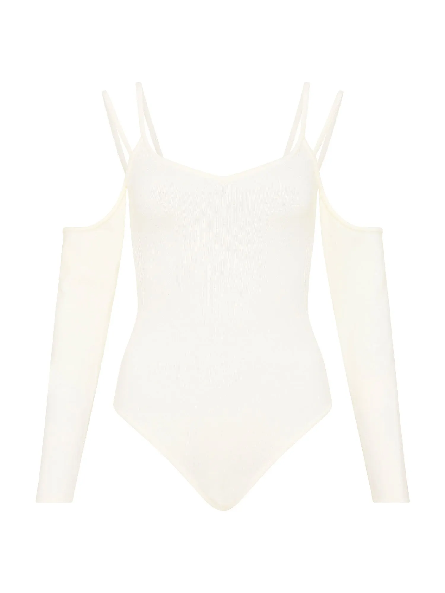 04 Elemental Merino Bodysuit | Ivory sold by Paris Georgia product image thumbnail 2
