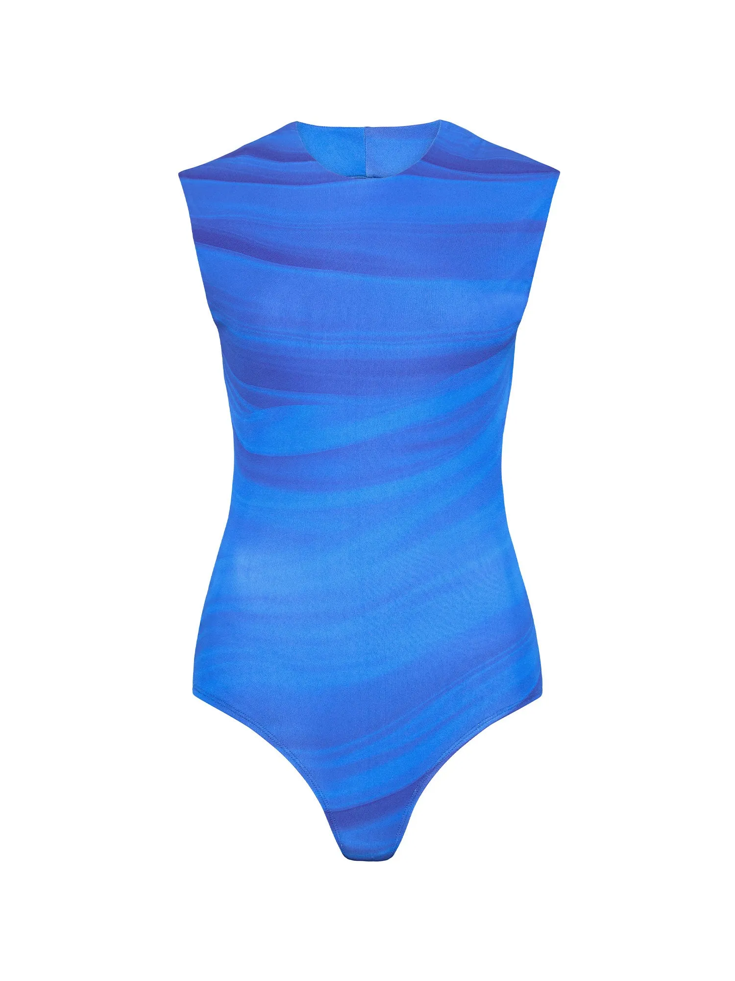 08 Circle Bodysuit | Ibiza Blue sold by Paris Georgia product image thumbnail 2