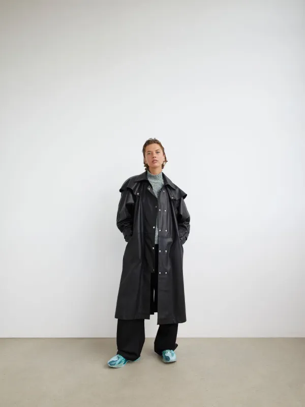 08 Emma Trench | Black made by Paris Georgia