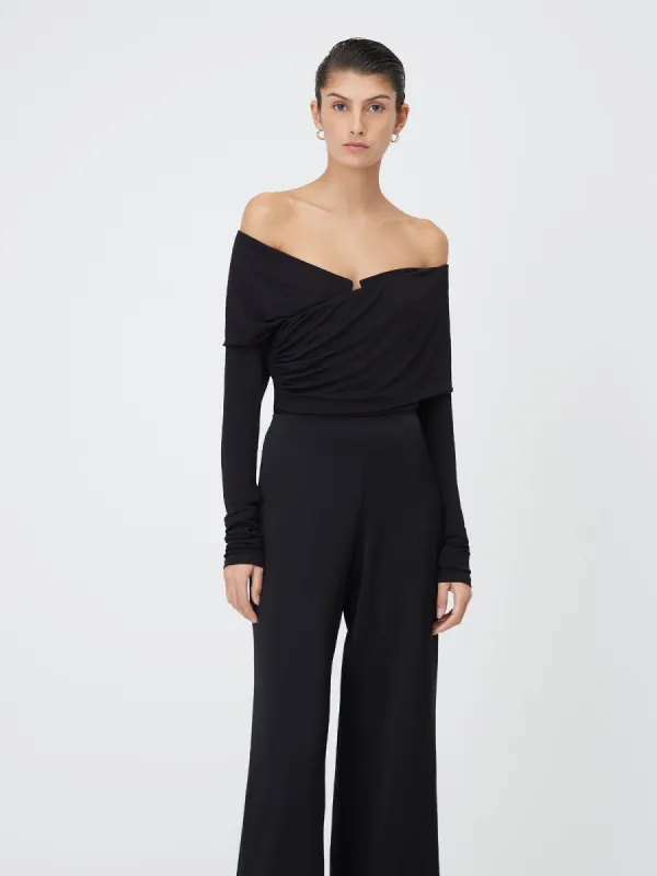 Otto Bodysuit | Black sold by Paris Georgia