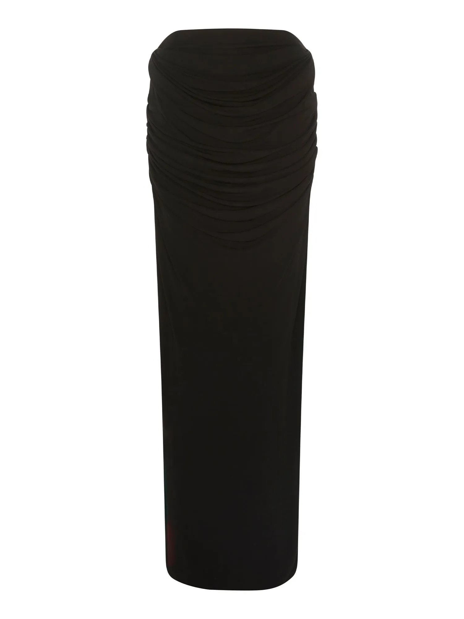 07 RAFFY DRAPED SKIRT | BLACK sold by Paris Georgia product image thumbnail 2