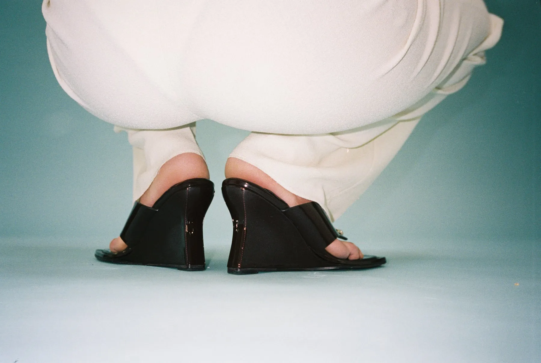 DUNE WEDGE | OXBLOOD sold by Paris Georgia product image thumbnail 5