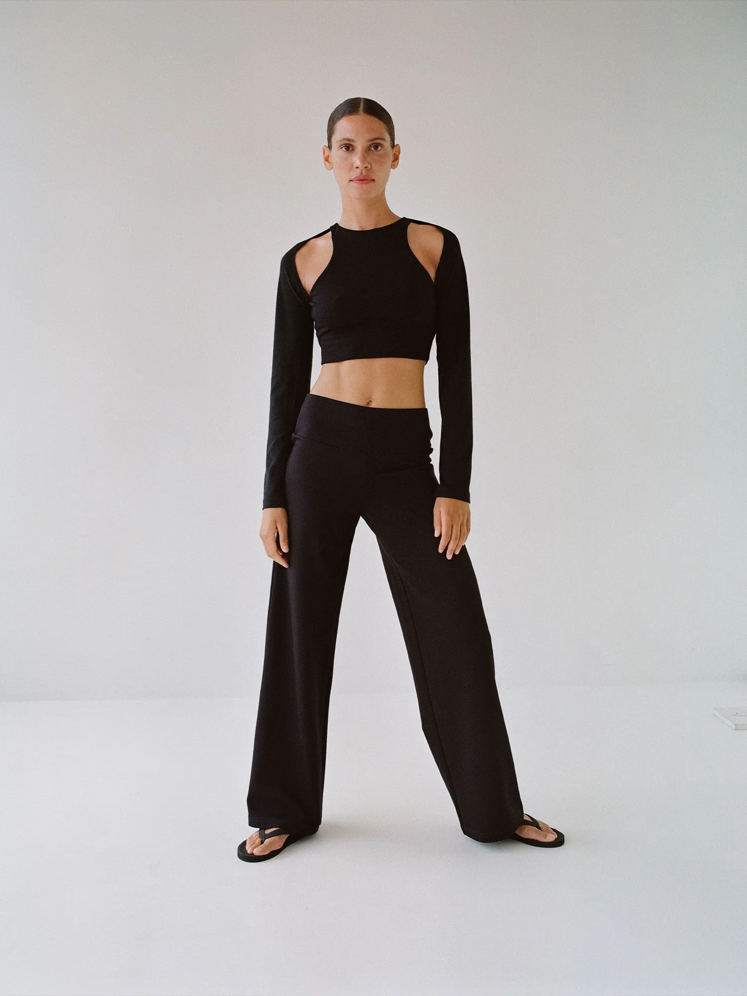 04 Elemental Racer Top | Black sold by Paris Georgia product image thumbnail 3