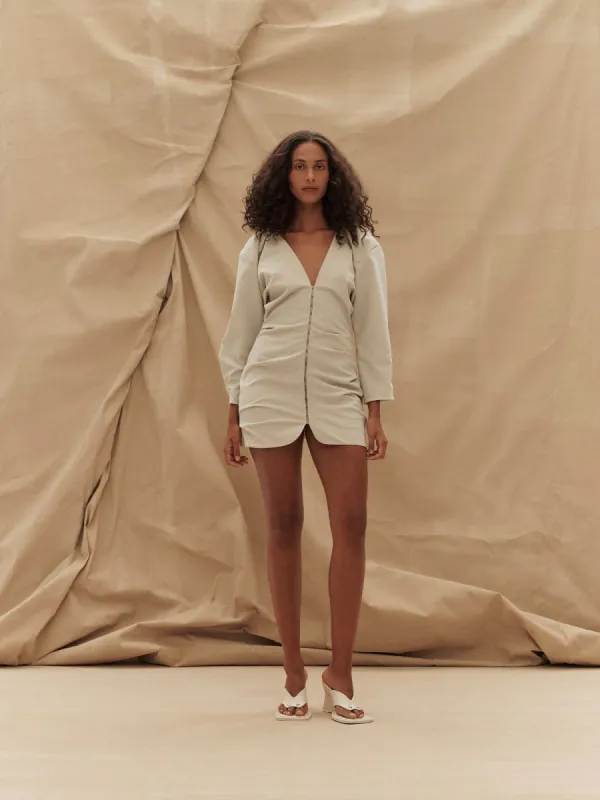 07 NORA MINI DRESS | FAWN made by Paris Georgia