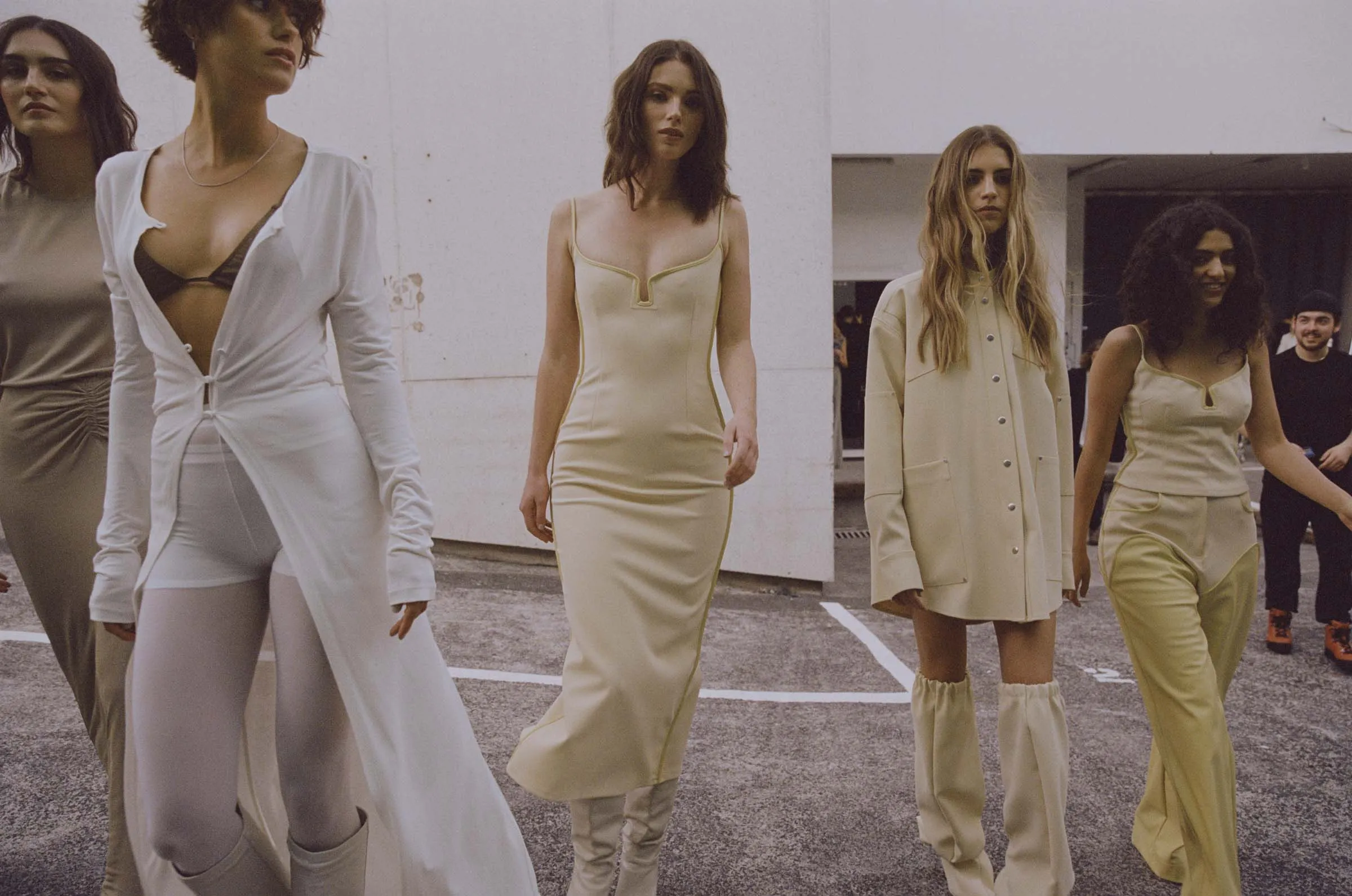 03 Marlo Dress | Daffy Yellow sold by Paris Georgia product image thumbnail 2