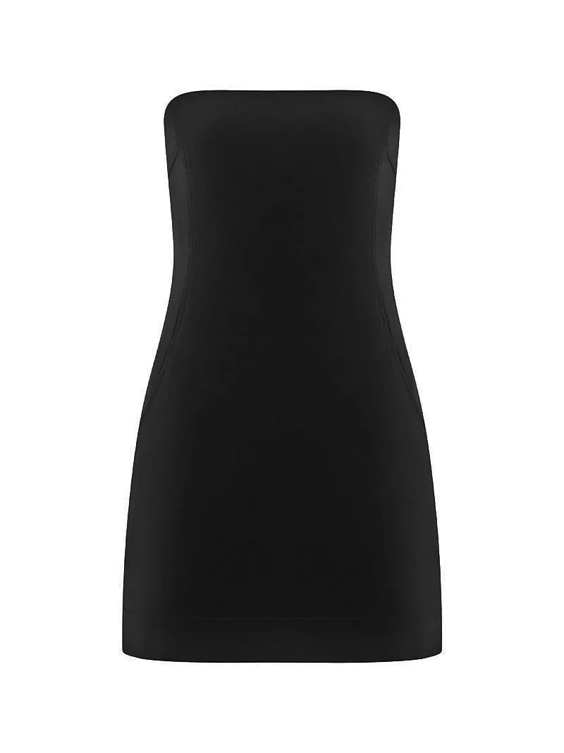06 AUDREY MINI DRESS BLACK sold by Paris Georgia product image thumbnail 2