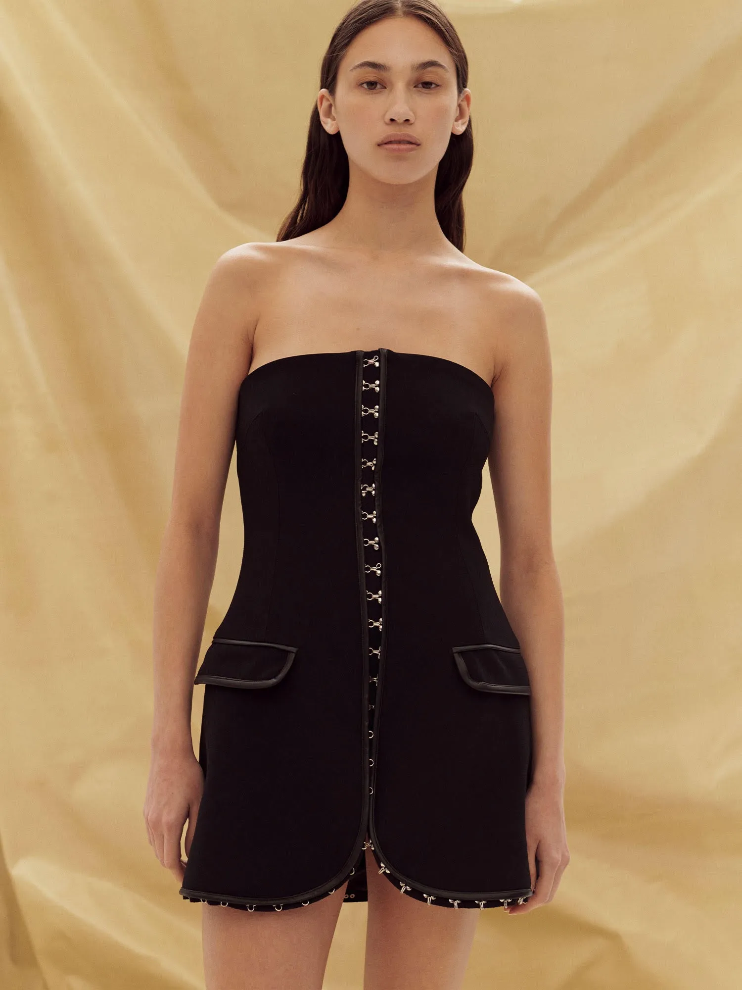 07 SHANA MINI DRESS | BLACK sold by Paris Georgia