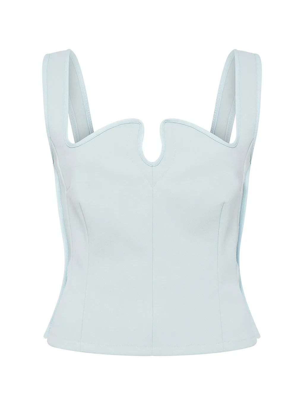 04 Diamond Singlet | Mineral Blue sold by Paris Georgia product image thumbnail 2