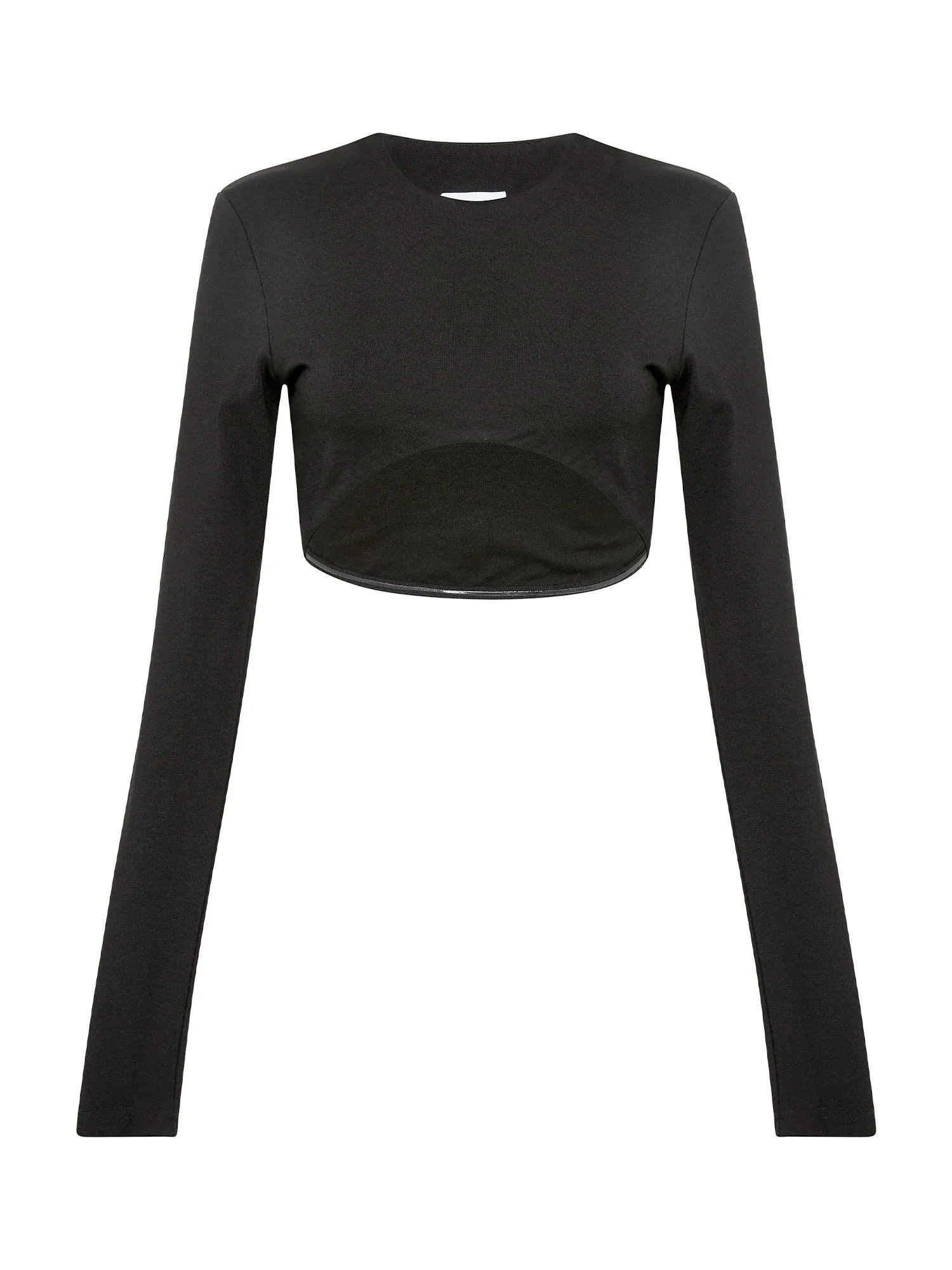 04 Elemental Darla Crop | Black sold by Paris Georgia product image thumbnail 2