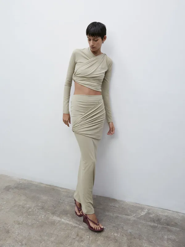 09 Aria Top | Sand sold by Paris Georgia