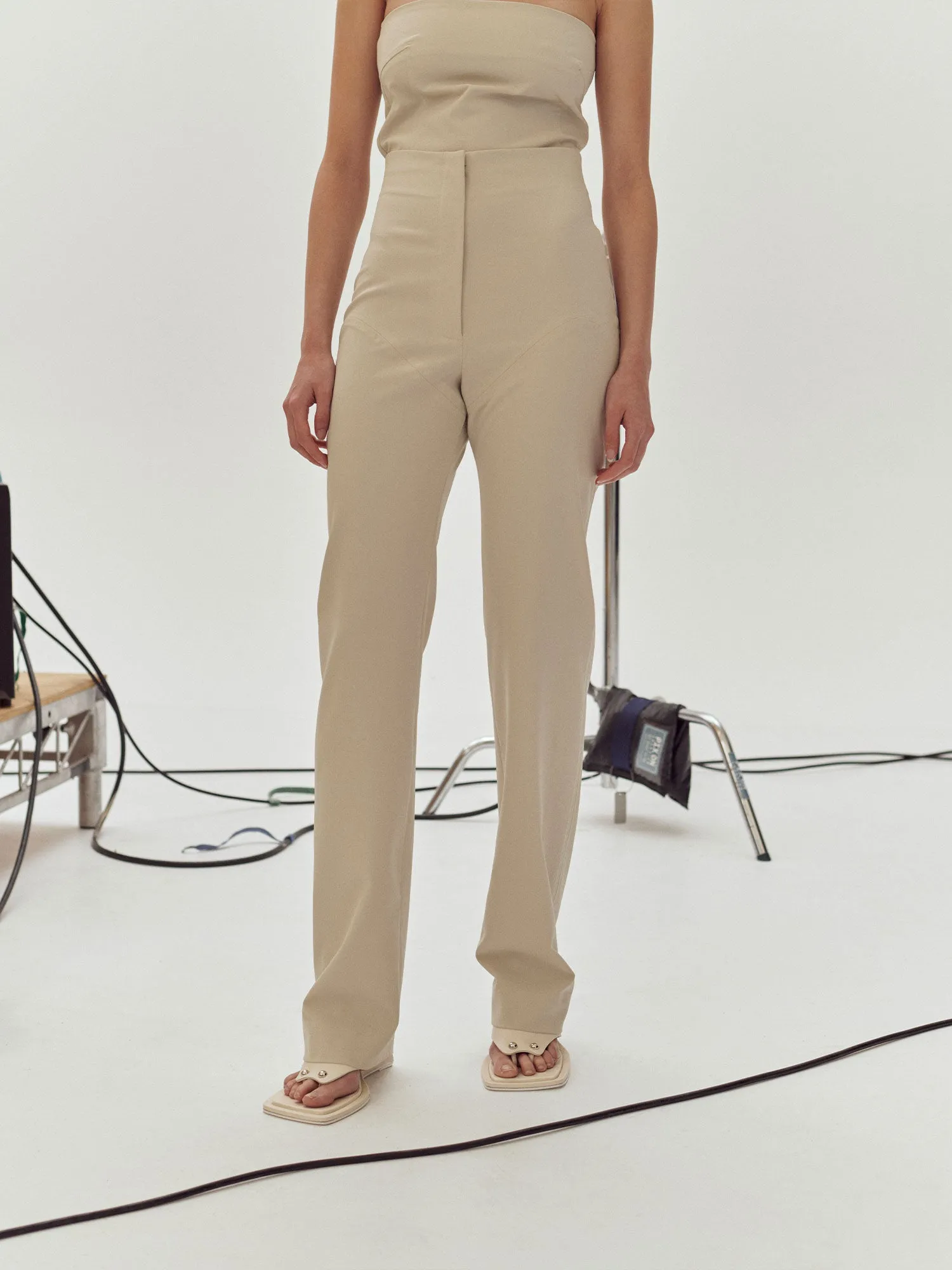 Bootleg Pant | Fawn sold by Paris Georgia product image thumbnail 3