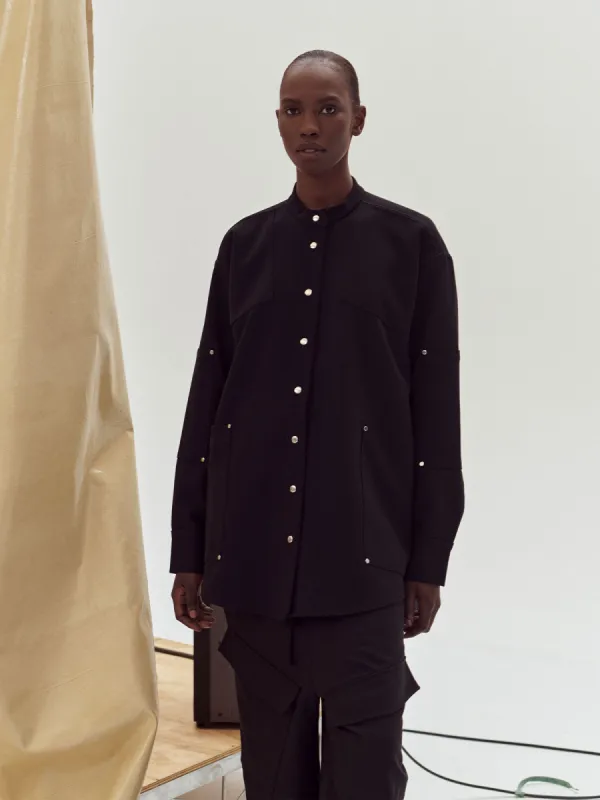 Josephine Jacket | Black made by Paris Georgia