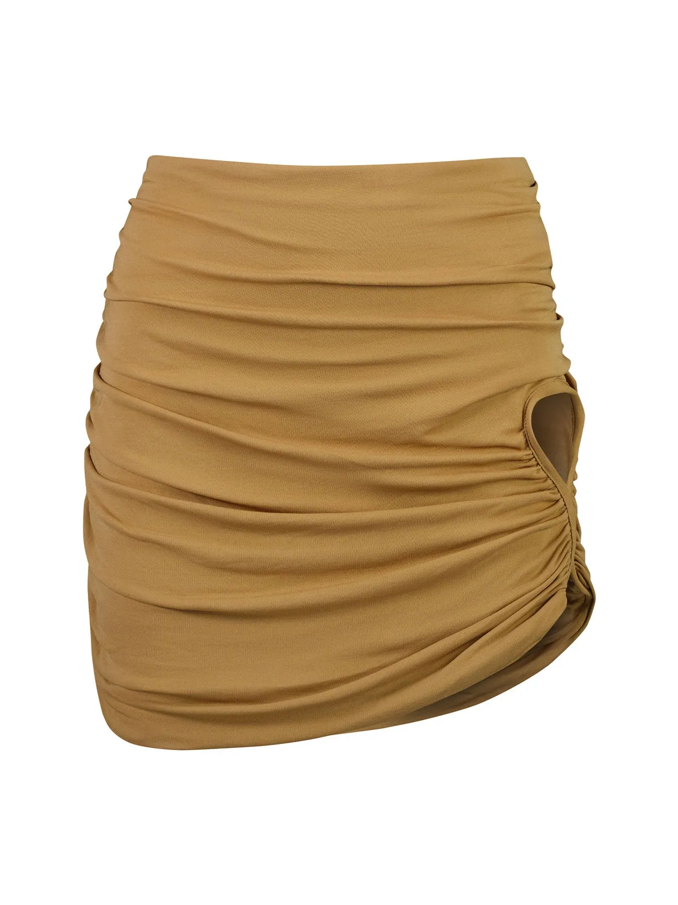 08 Val Mini Skirt | Almond sold by Paris Georgia product image thumbnail 2