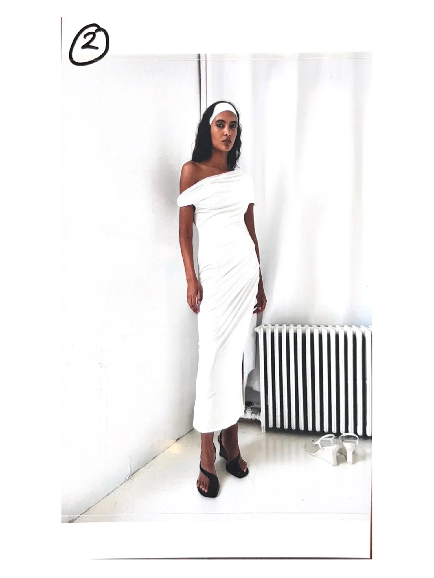 Elemental Ida Dress | Ivory sold by Paris Georgia product image thumbnail 4