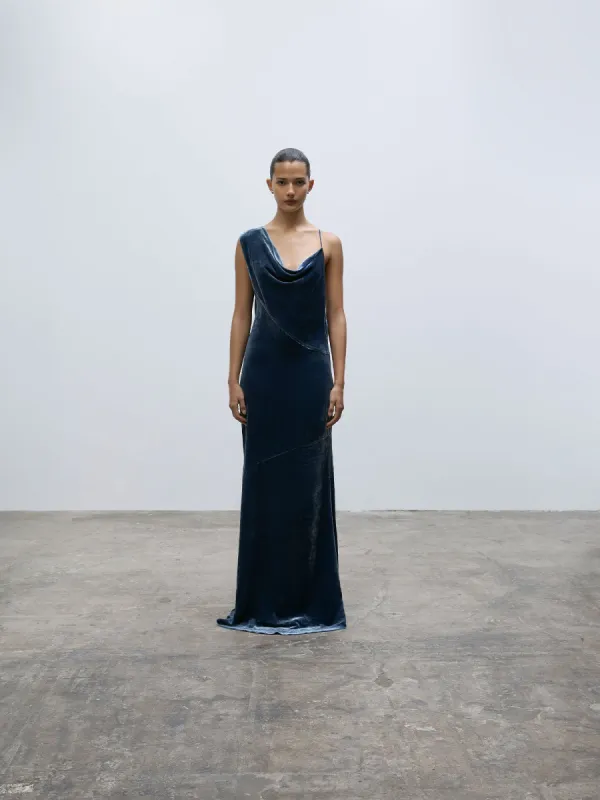 Minka Slip | Deep Blue sold by Paris Georgia