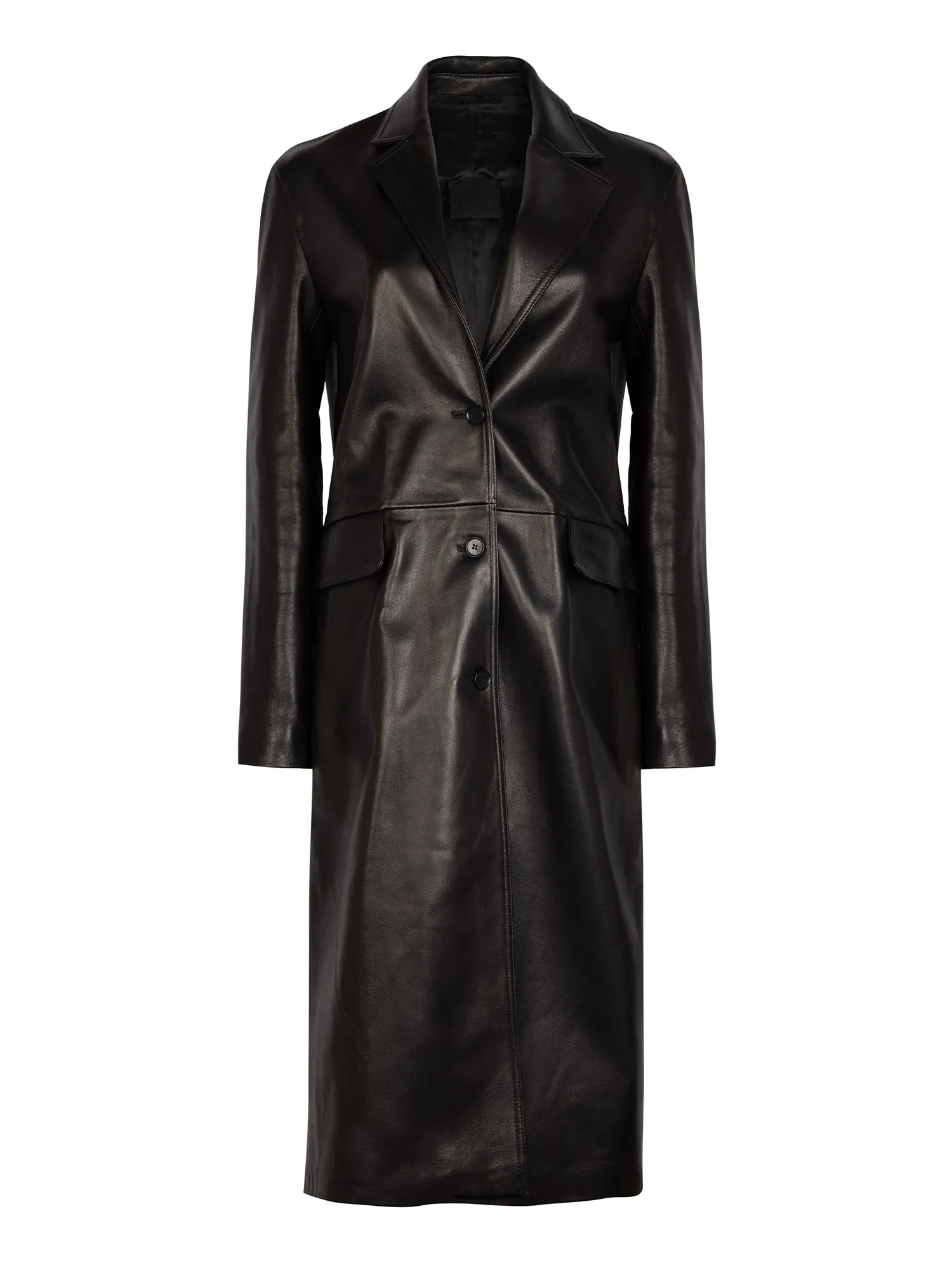 Classic Leather Jacket | Black sold by Paris Georgia product image thumbnail 2