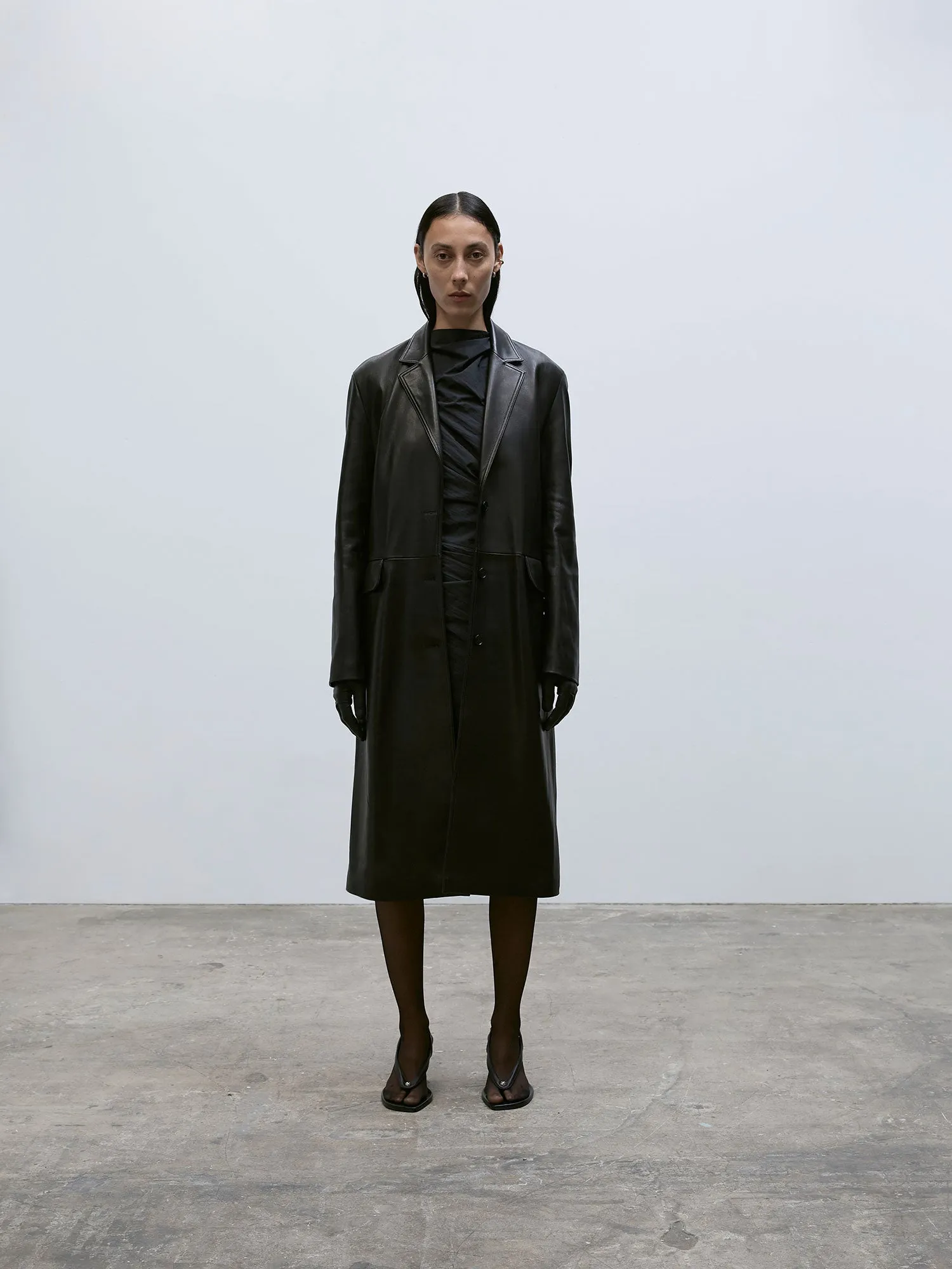 Classic Leather Jacket | Black sold by Paris Georgia