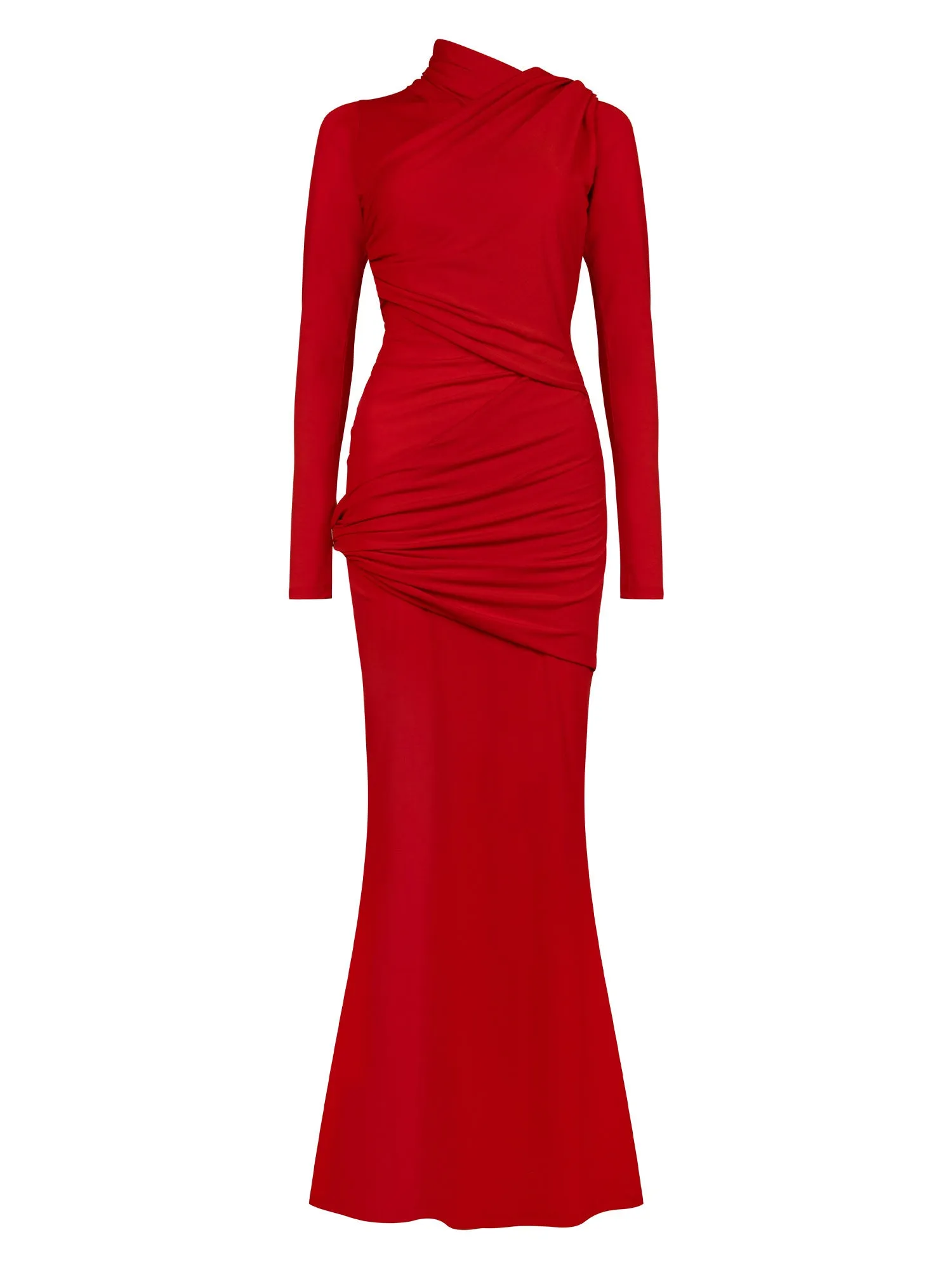 Claw Aria Dress | Red Rose sold by Paris Georgia product image thumbnail 2