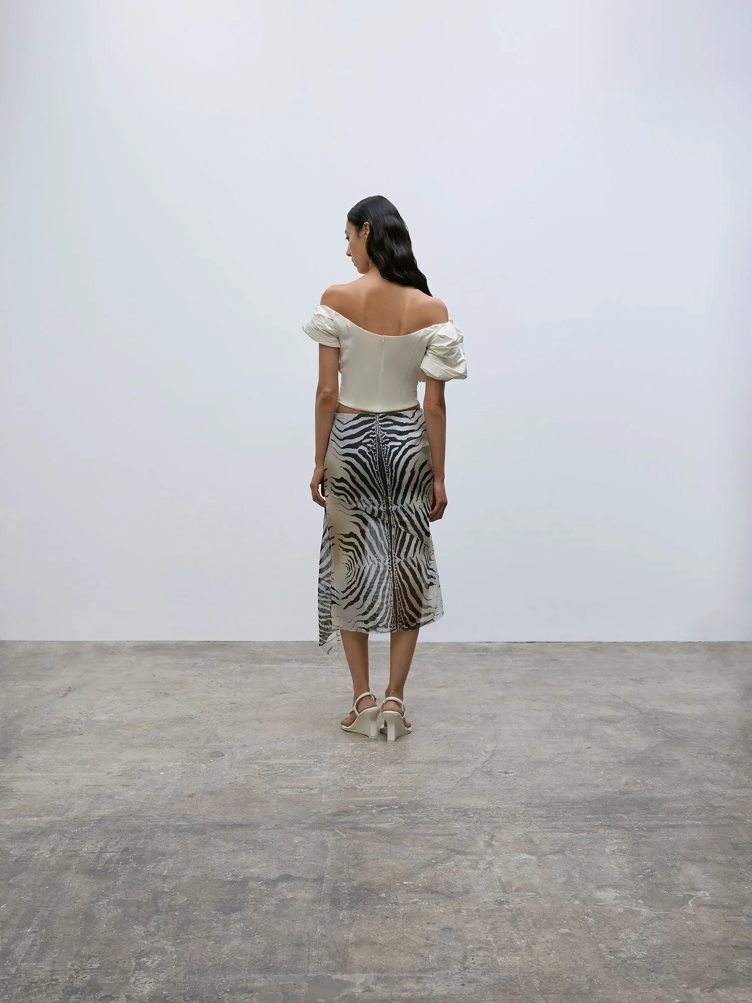 Rio Bodice | Bone sold by Paris Georgia product image thumbnail 4