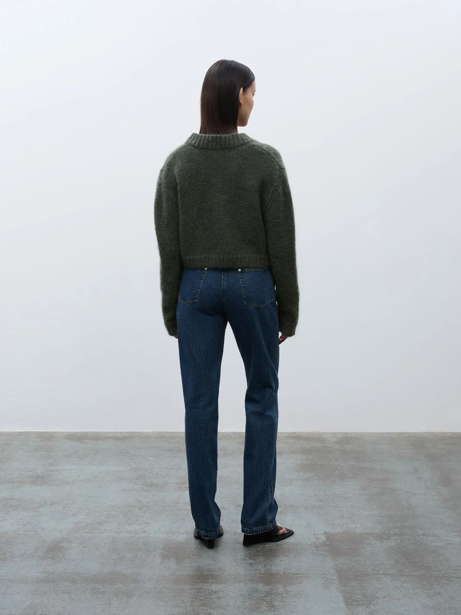 Elemental Chunky Cardigan | Forest sold by Paris Georgia product image thumbnail 3