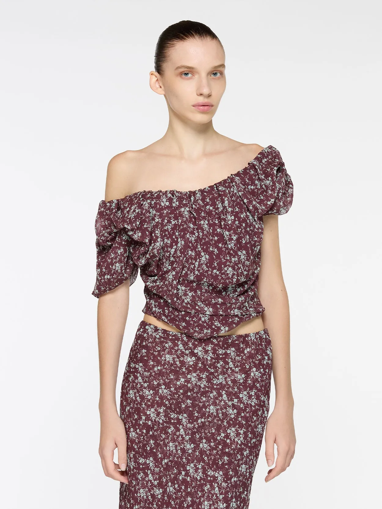 Milly Skirt | Italian Floral sold by Paris Georgia product image thumbnail 4