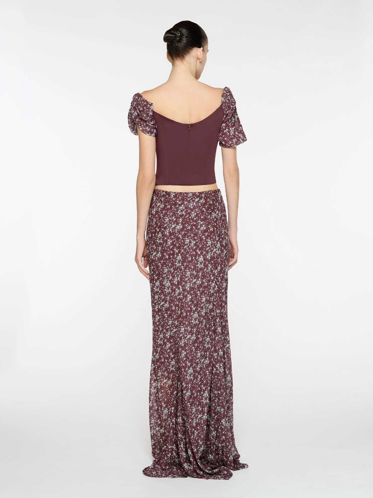 Milly Skirt | Italian Floral sold by Paris Georgia product image thumbnail 3