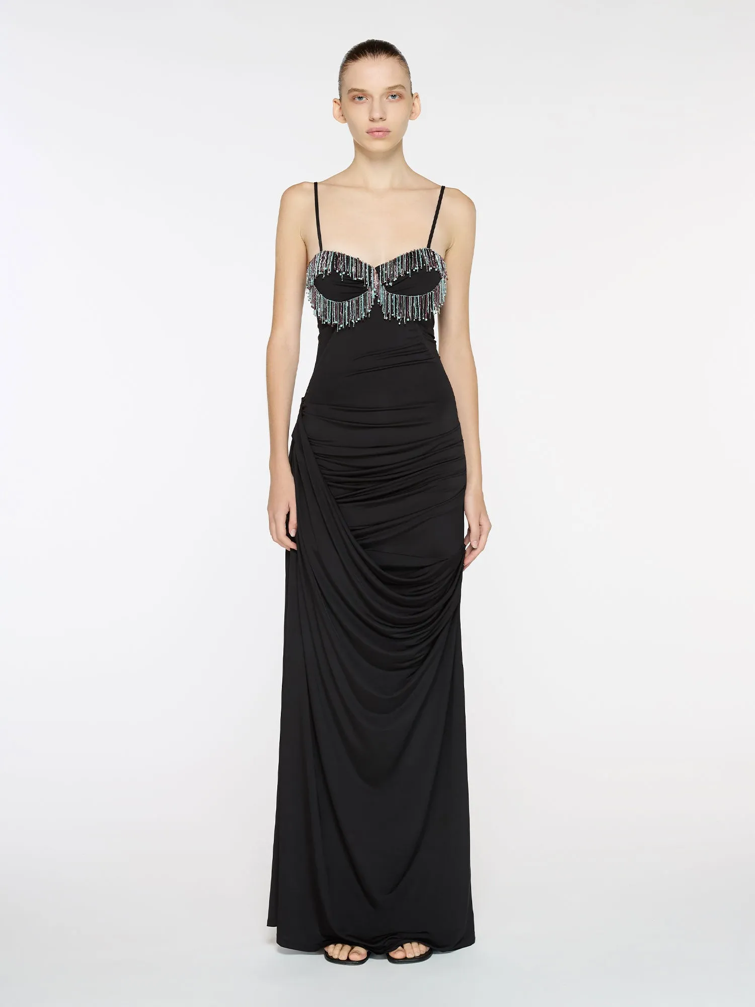 Odette Dress | Black sold by Paris Georgia