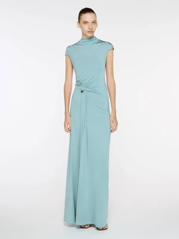 Nomi Dress | Chalk Blue made by Paris Georgia