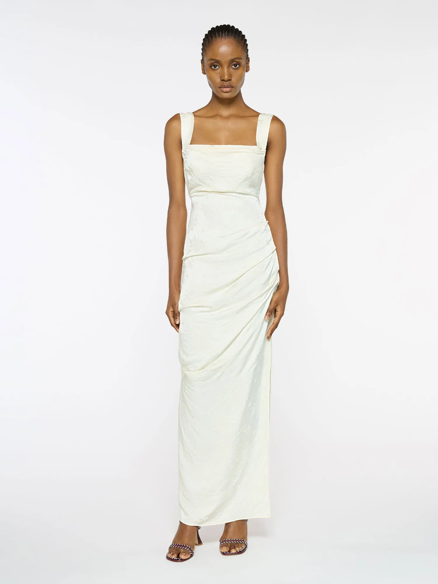 Raf Dress | Subtle Floral sold by Paris Georgia