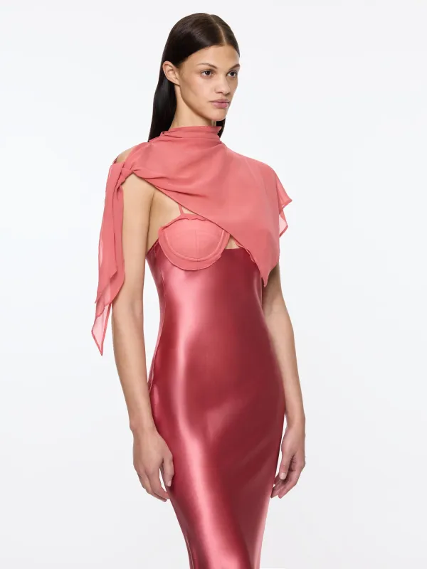 Suki Dress and Cape | Plum made by Paris Georgia