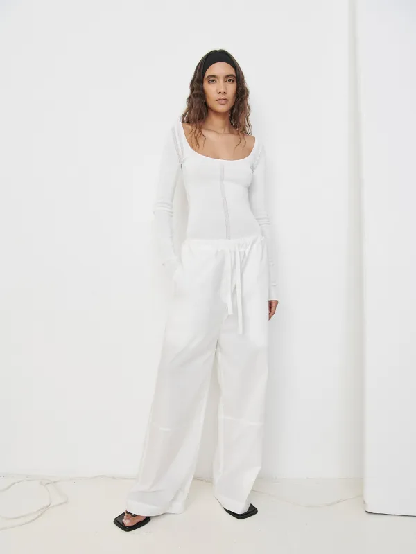 Elemental Uma Pant | White made by Paris Georgia