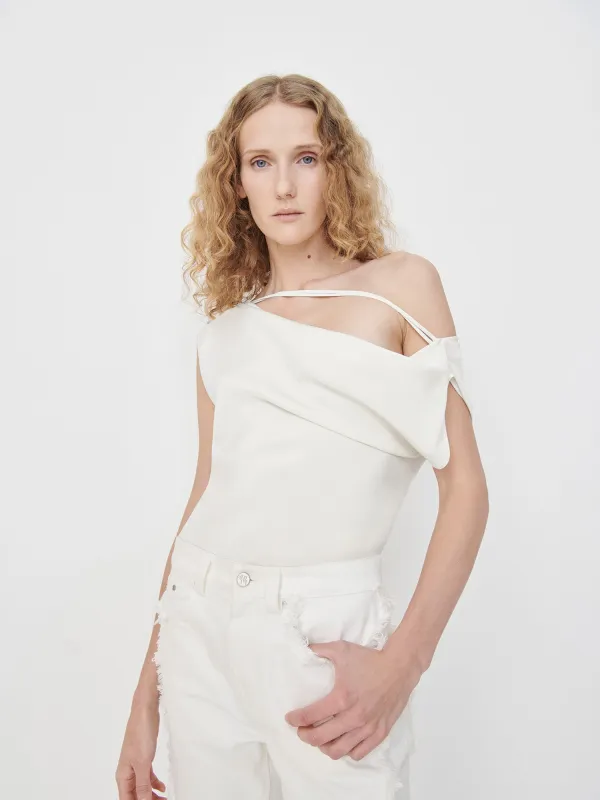 Elemental Christophe Top | White made by Paris Georgia