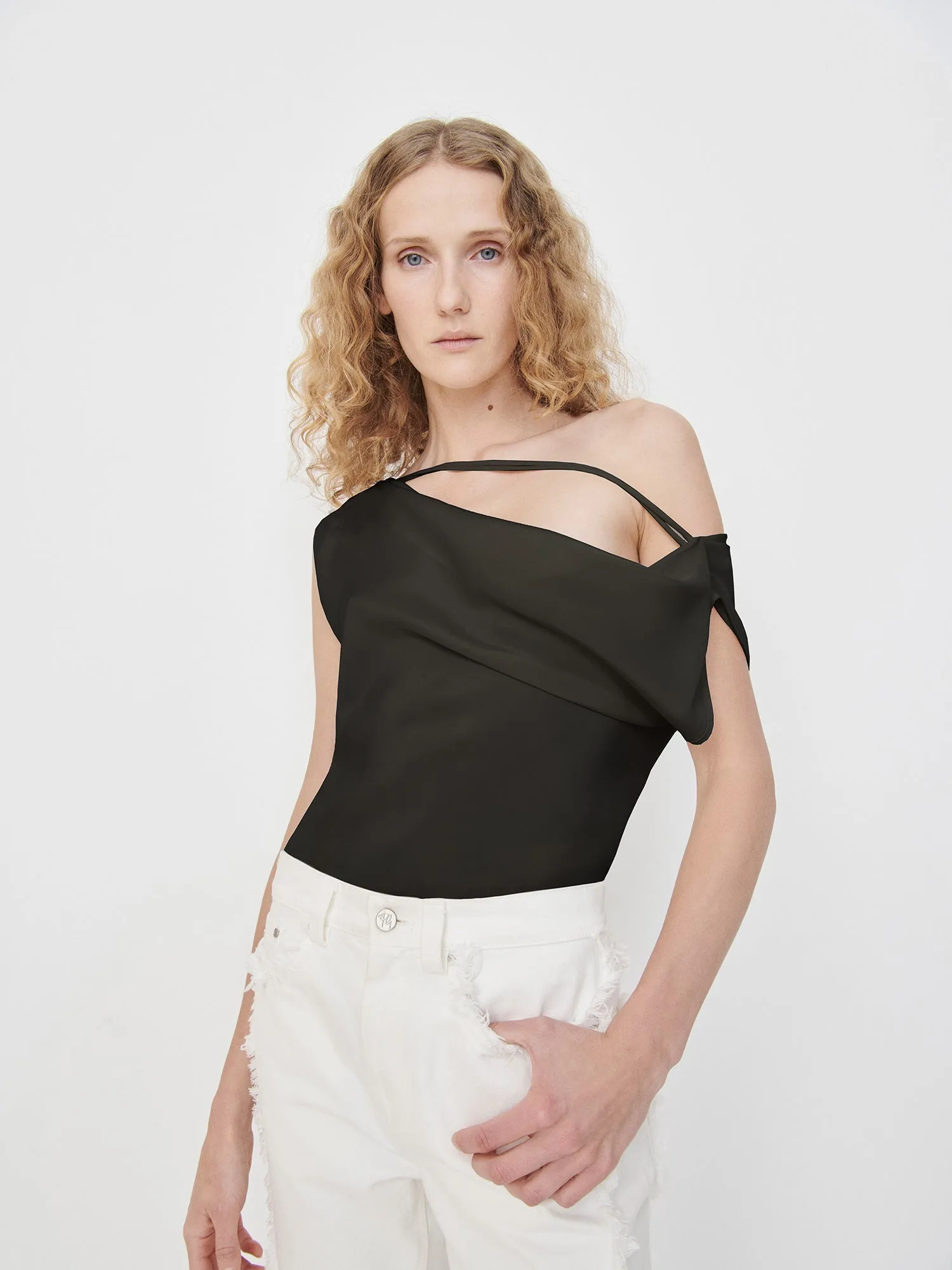 Elemental Christophe Top | Black sold by Paris Georgia product image thumbnail 3