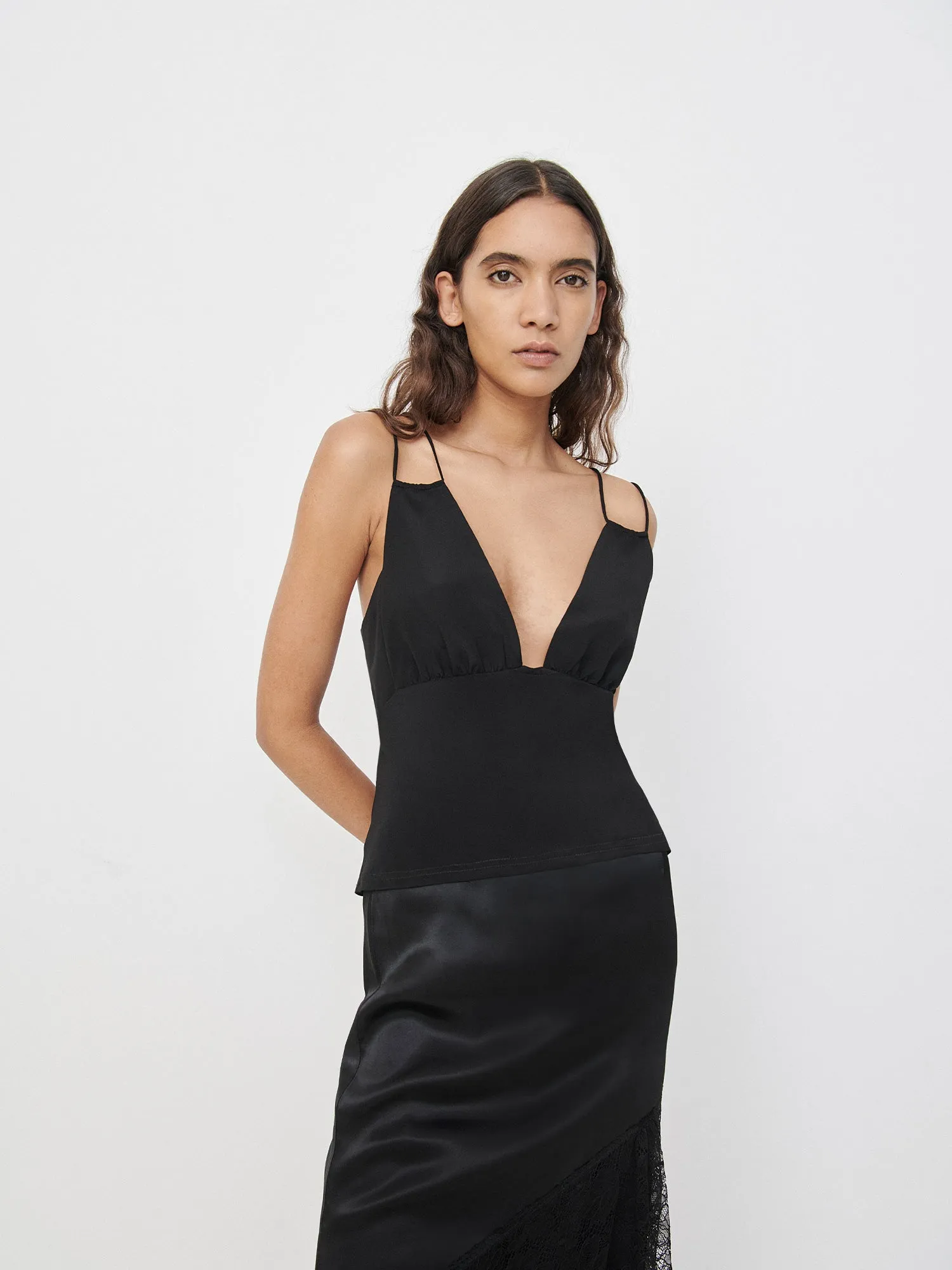 Elemental Berni Camisole | Black sold by Paris Georgia