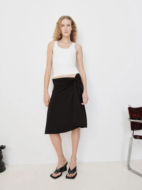 Elemental Ida Skirt | Black made by Paris Georgia