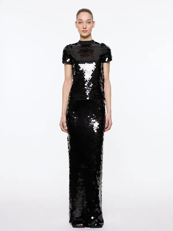 Mermaid Tee | Black made by Paris Georgia