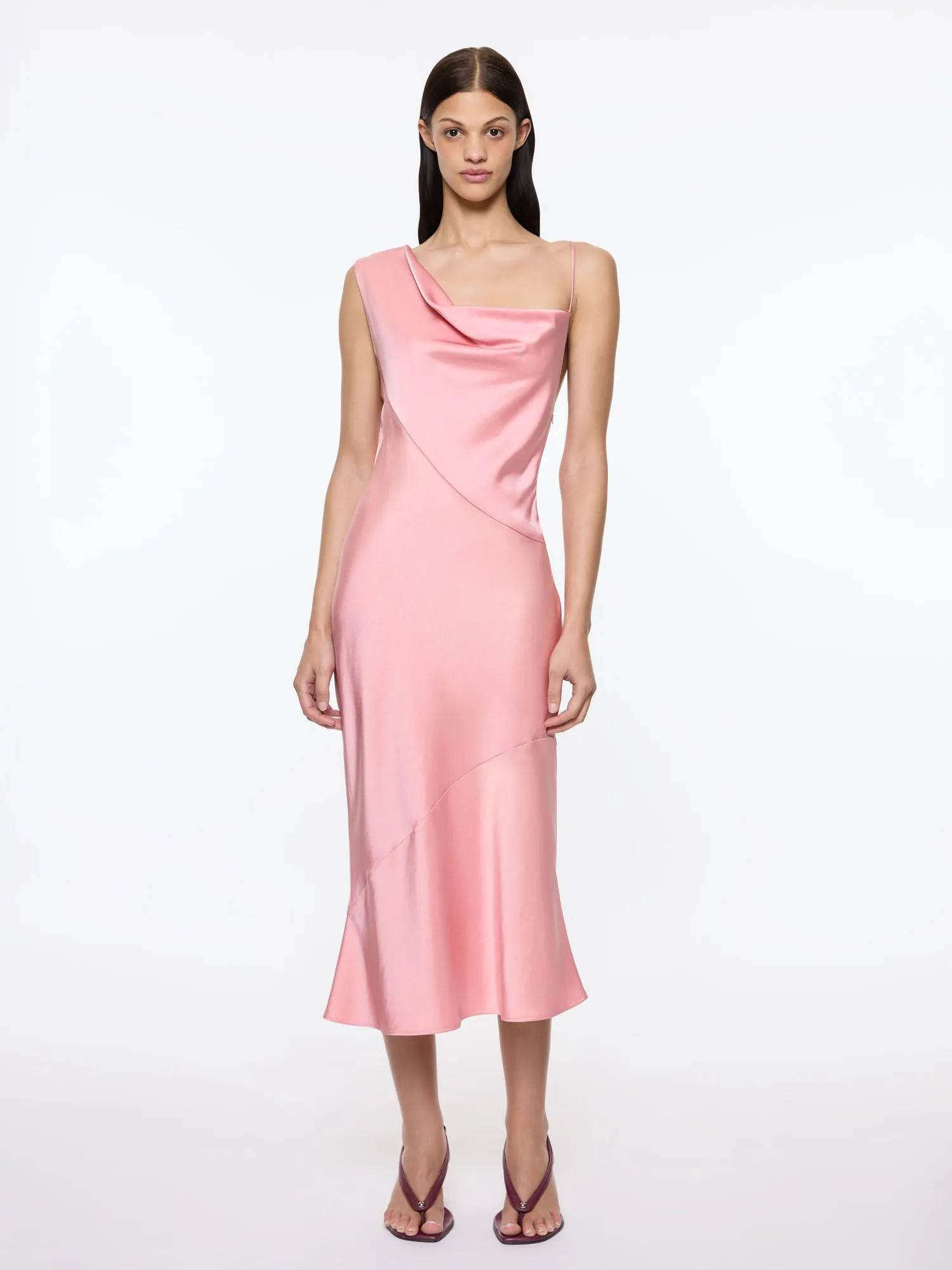 Minka Midi Slip | Pink sold by Paris Georgia product image thumbnail 3