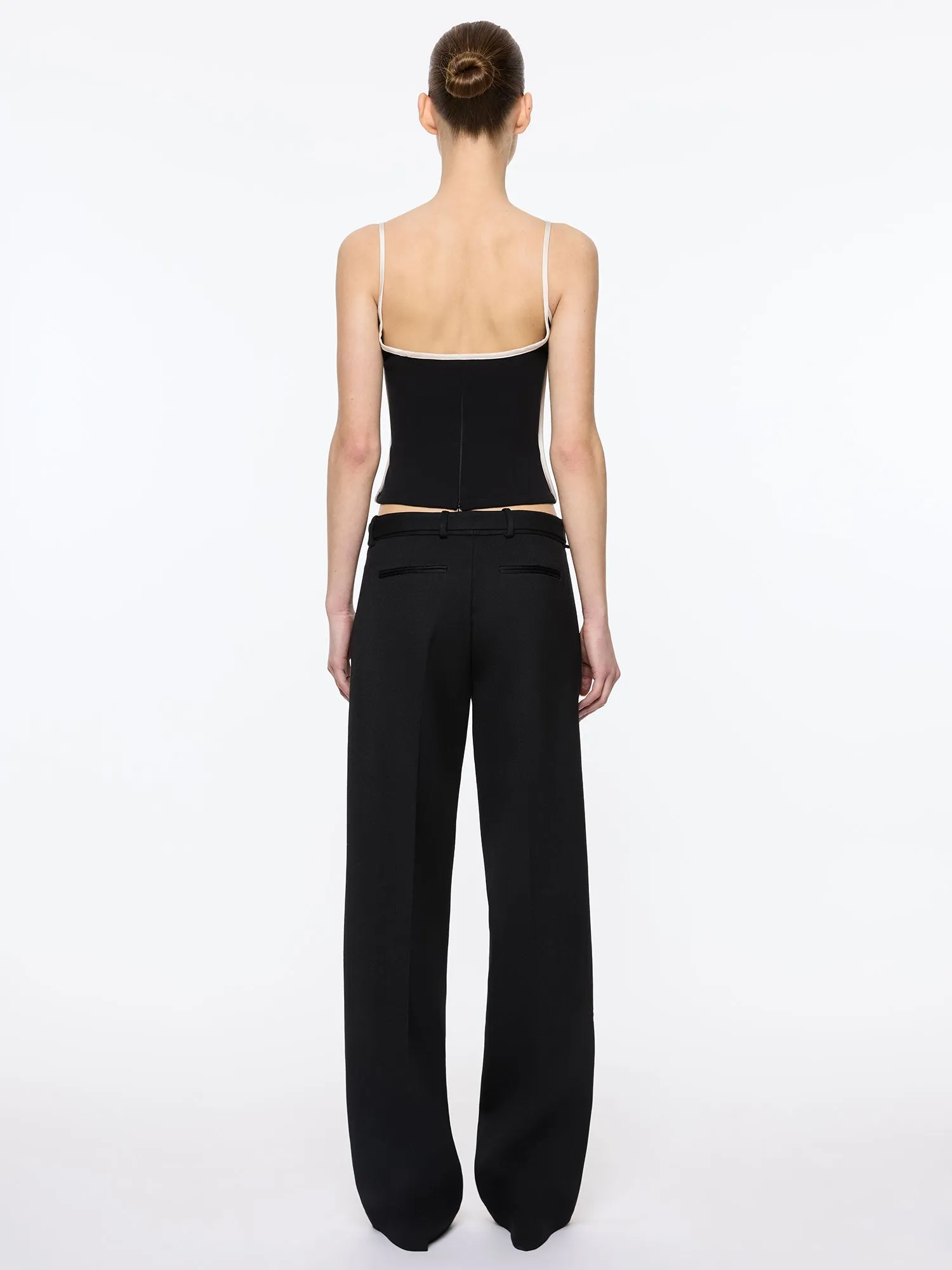 Marlo Singlet | Black & White sold by Paris Georgia product image thumbnail 4