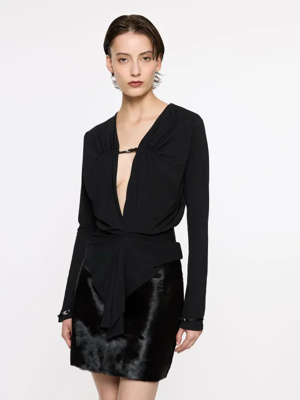 Filomena Top | Black sold by Paris Georgia