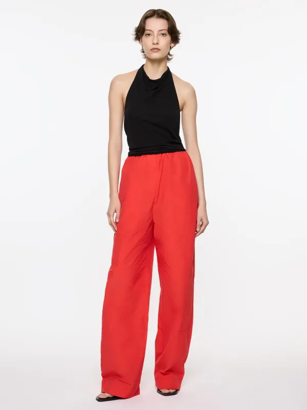 Cocoon Track Pant | Red sold by Paris Georgia