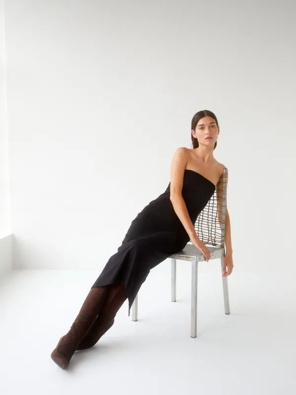 04 Elemental Tube Dress | Black sold by Paris Georgia