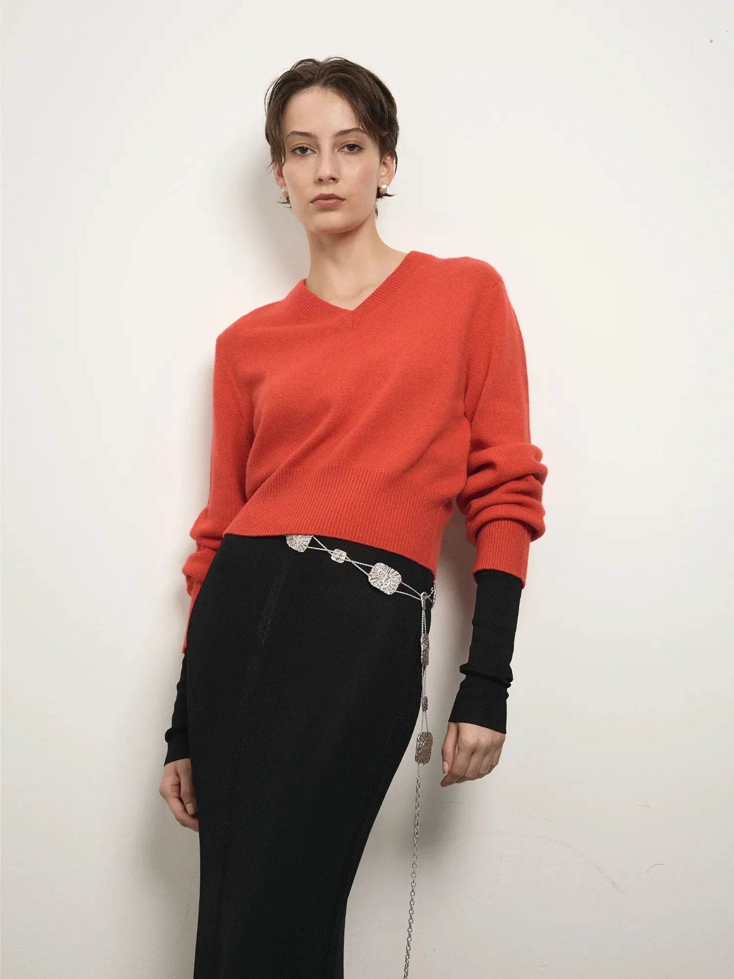 Elemental Dolly Sweater | Chilli sold by Paris Georgia